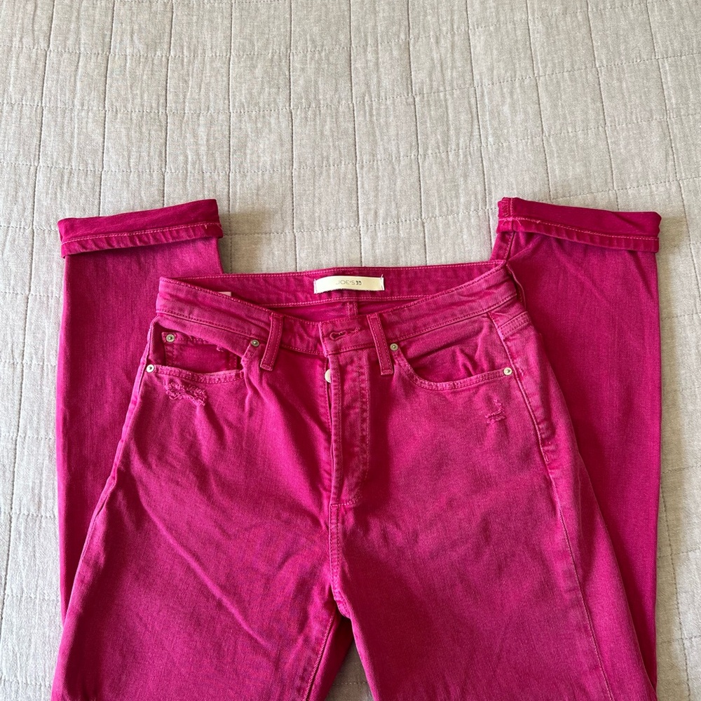 Joe's Jeans Women's Pink Denim